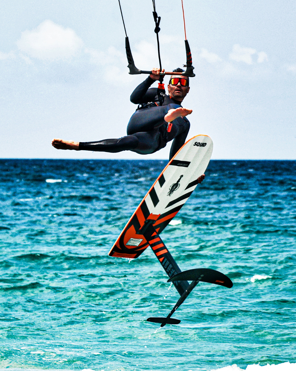Kiter profesional utilizando KOH Sunglasses
